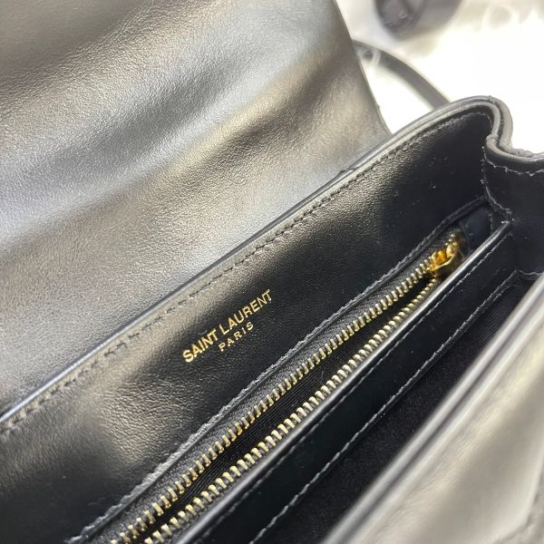 【12期0利率】 YSL LOULOU絎縫皮革Toy手袋 MINI  【99成新】 
