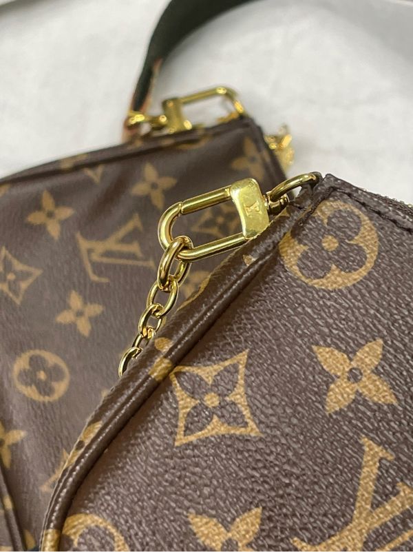 【分期0利率】LV Multi Pochette Accessoires【9成新】 