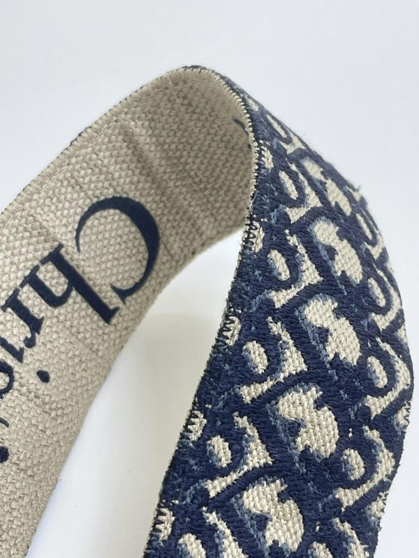 【95成新】DIOR 刺繡寬背帶 