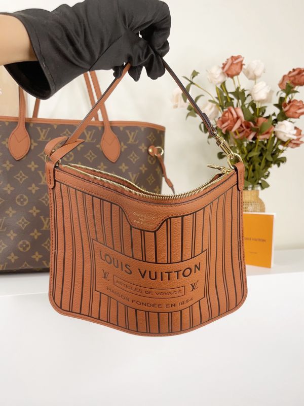 【分期0利率】LV Neverfull Inside Out MM【全新品】 