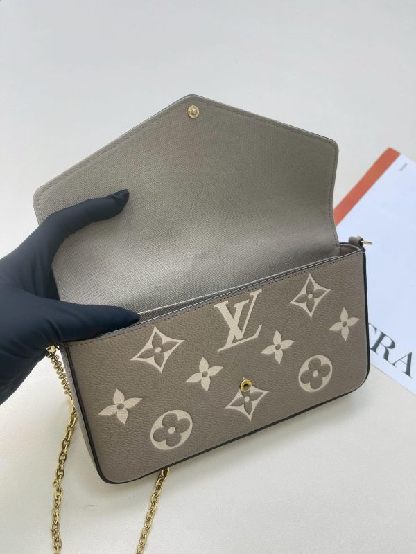 【9成新】LV Félicie Pochette 內裡織布 