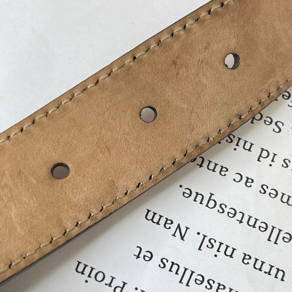 【12期0利率】GUCCI 雙G扣頭皮帶 3公分【9成新】 