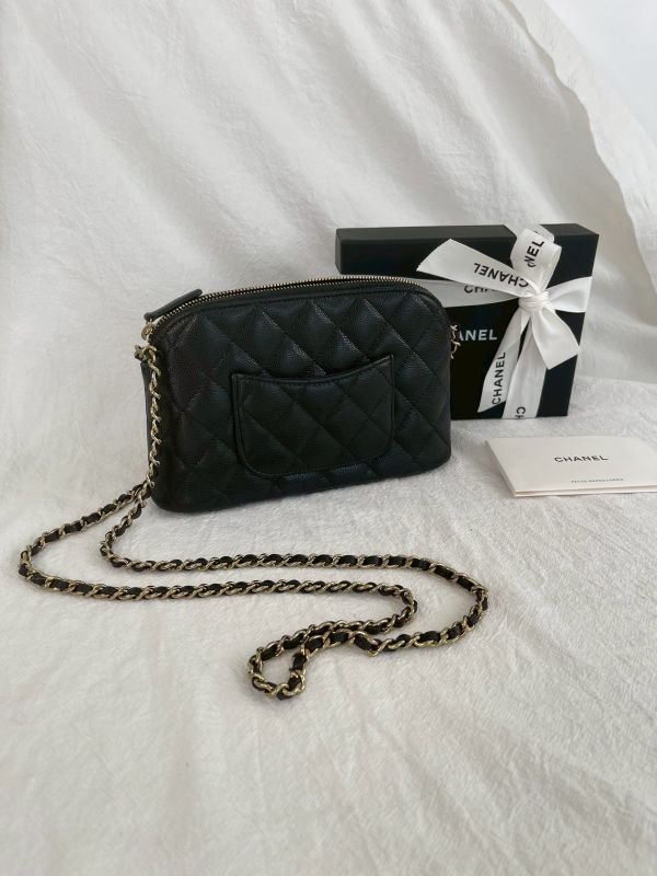 【分期0利率】CHANEL 25P顆粒牛皮貝殼包【全新品】 