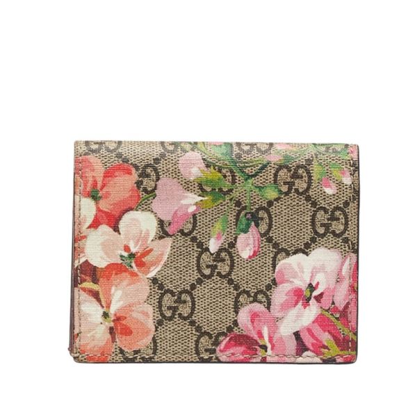 【9成新】【12期0利率】GUCCI花卉卡包短夾 