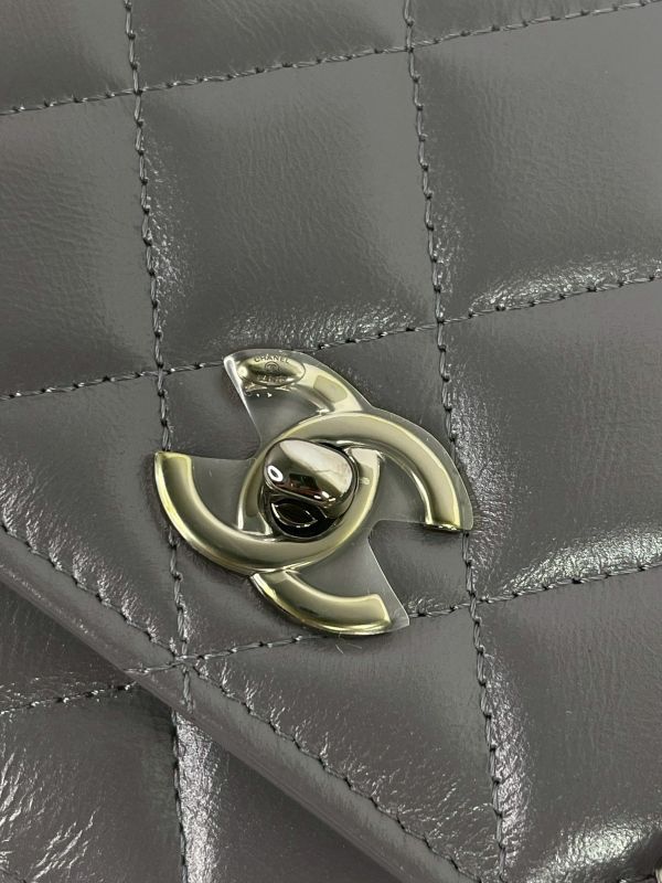【分期0利率】CHANEL 23K 水鑽 HANDLE WOC【全新品】 