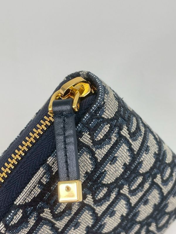 【分期0利率】DIOR 30蒙田 拉鍊零錢包【未使用閒置品】 