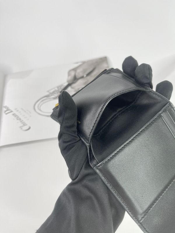 【分期0利率】DIOR Saddle Lotus 三折短夾【85成新】 