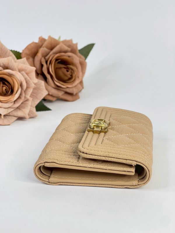 【99成新】CHANEL  BOY 三折短夾 