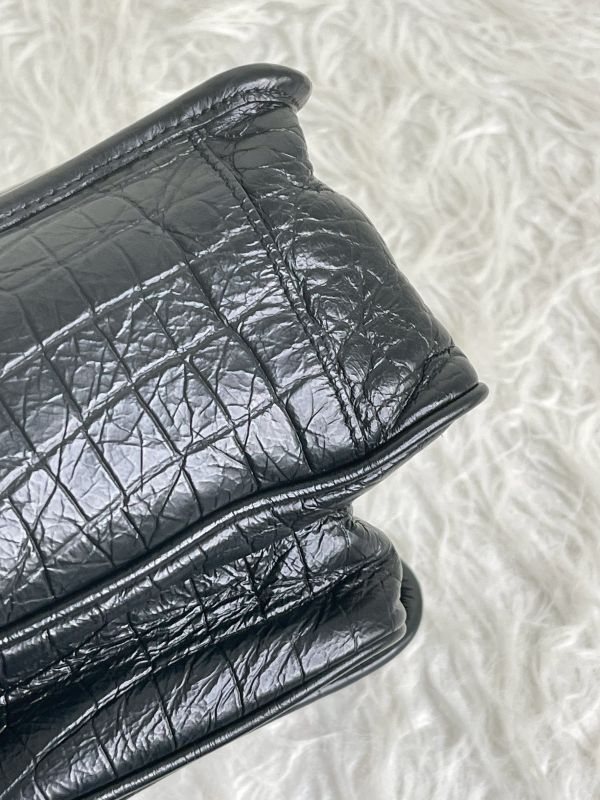 【分期0利率】YSL 鱷魚壓紋NIKI 中號【95成新】 