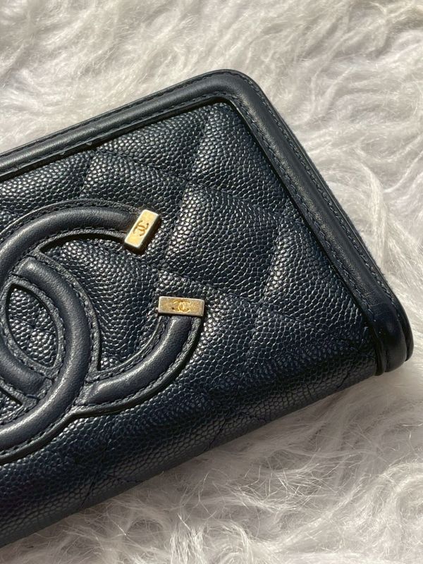 【分期0利率】CHANEL VANITY 拉鍊中夾【9成新】 