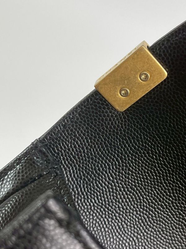 【95成新】CHANEL BOY 口蓋包28cm大號(芯片款) 