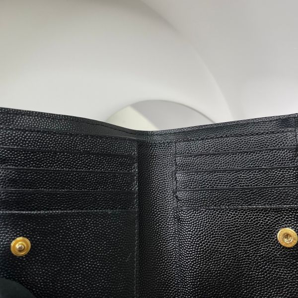 【95成新】【12期0利率】YSL 對折短夾 