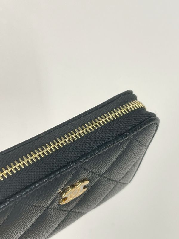 【分期0利率】CHANEL 拉鍊零錢卡包【95成新】 