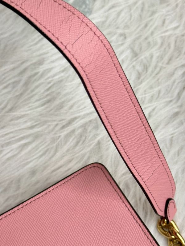【直播加購只要1元】PRADA PATTINA 單肩包【背帶龜裂】 