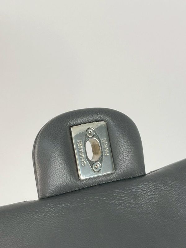 【99成新】CHANEL 方胖 晶片款深灰 