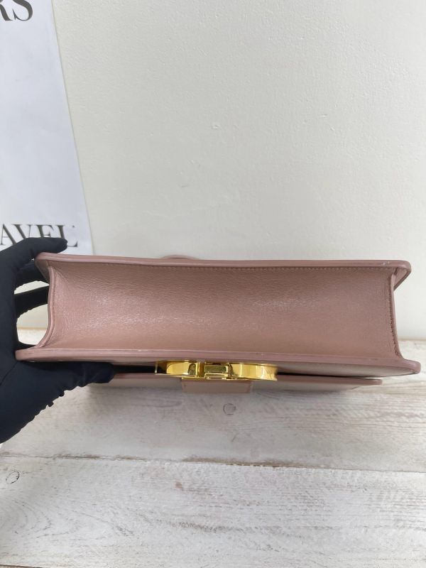 【9成新】DIOR 30 MONTAIGNE 中號 乾燥玫瑰粉 