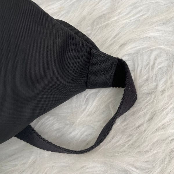 【12期0利率】 BALENCIAGA  WHEEL 經典刺繡 LOGO 尼龍拉鍊胸腰包【85成新】 