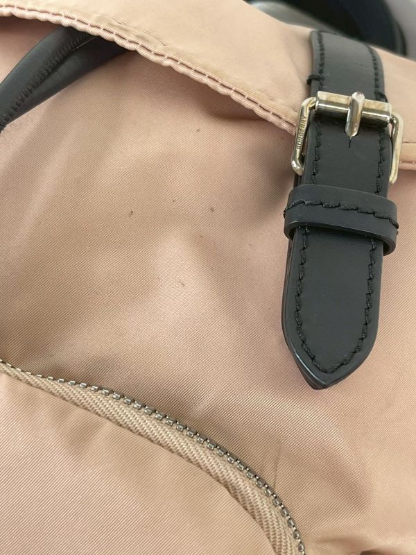 【9成新】BURBERRY THE RUCKSACK 黑LOGO 中號後背包 