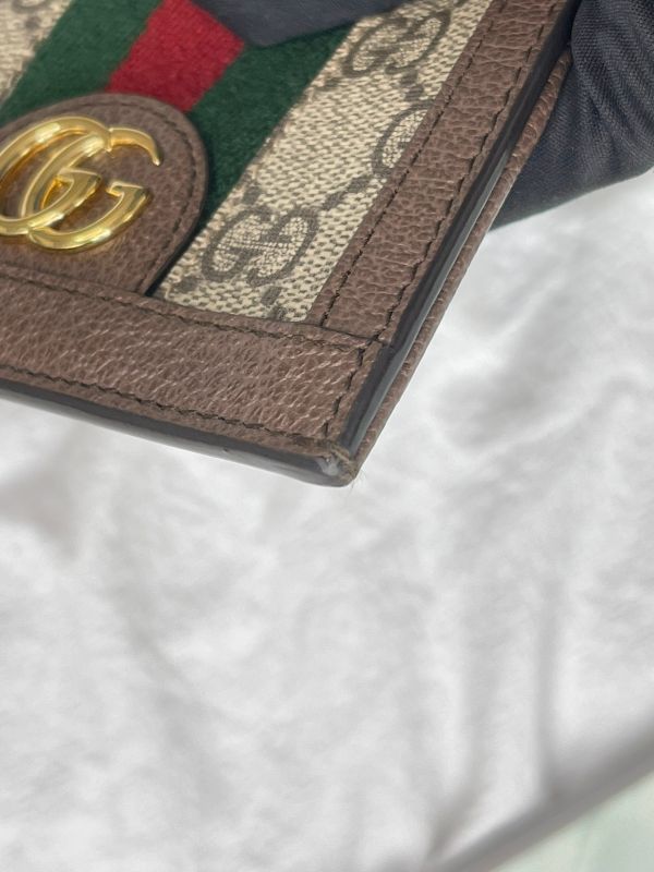 【分期0利率】GUCCI OPHIDIA GG零錢對開短夾【95成新】 