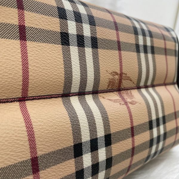 【12期0利率】BURBERRY戰馬牛皮Haymarket 單肩包【全新閒置】 