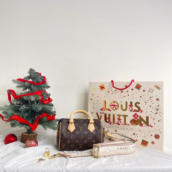 【12期0利率】LV SPEEDY 20 奶茶色【23年2月巴黎購證】【9成新】 