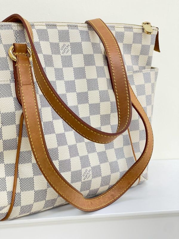 【85成新】LV TOTALLY PM 棋盤格 