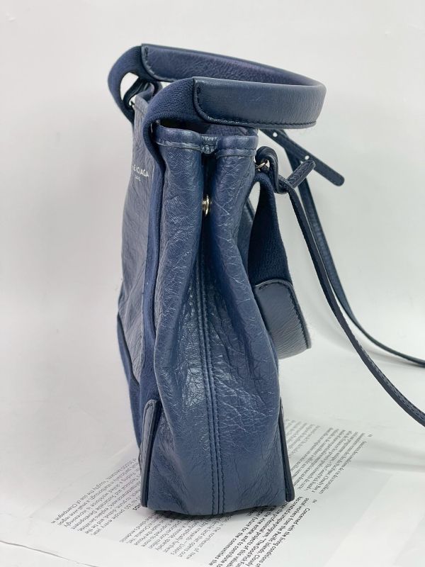 【95成新】BALENCIAGA NAVY CABAS XS 羊皮款 