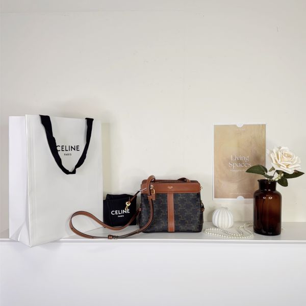 【12期0利率】CELINE Teen Cabas De France 鎖頭包【全新閒置】 