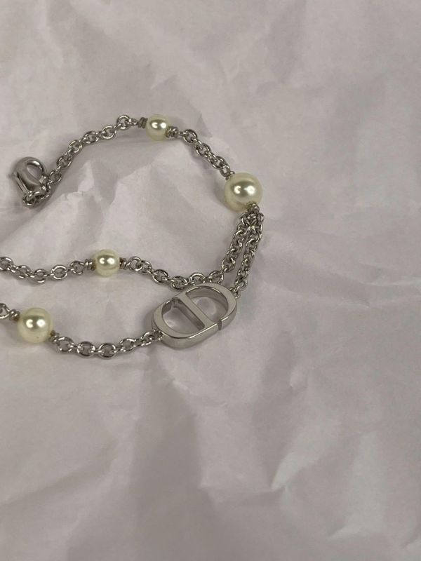 【全新品】DIOR Petit CD 珍珠手鍊 