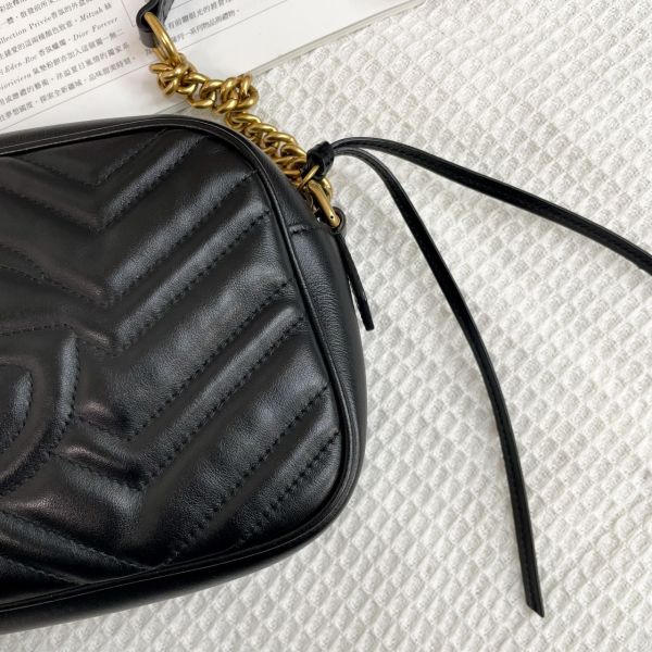 【12期0利率】GUCCI GG Marmont 相機包【9成新】 