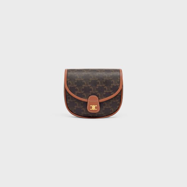 【6期 0 利率】【現金價】CELINE MINI BESACE馬鞍包 