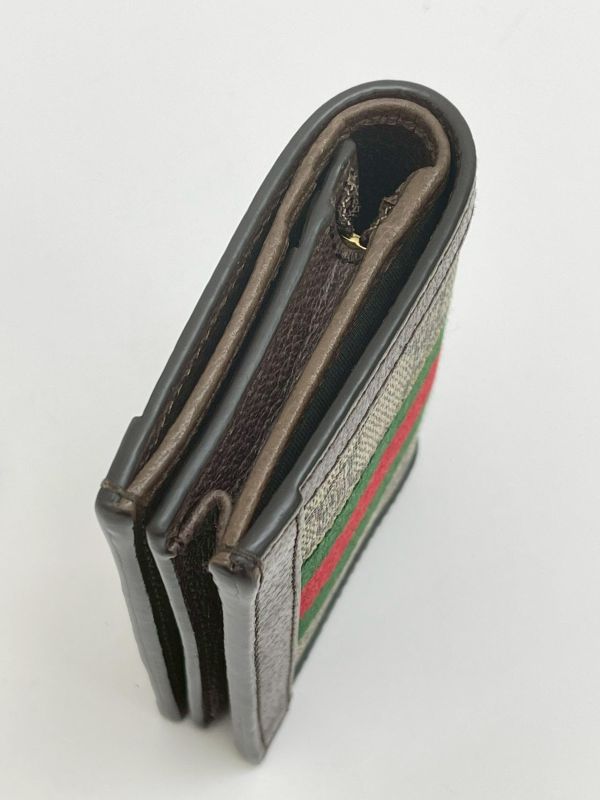 【95成新】GUCCI OPHIDIA 雙折短夾 