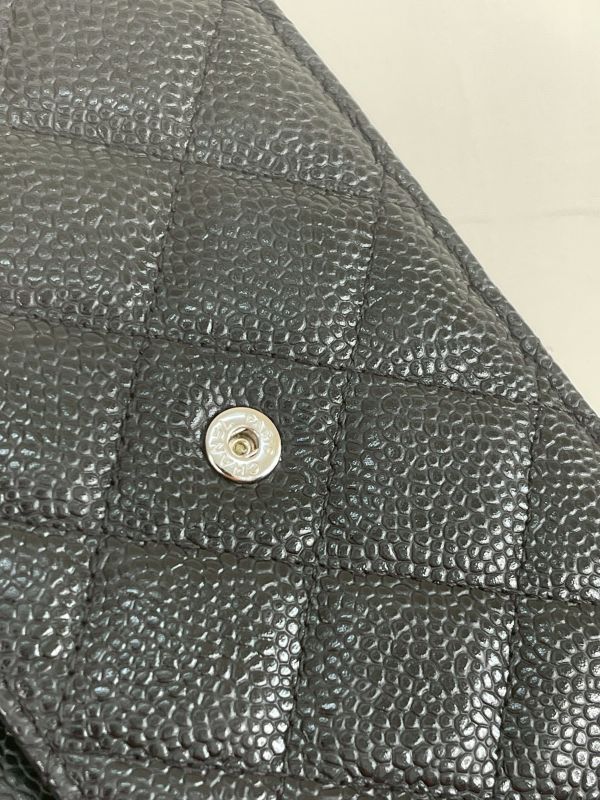 【分期0利率】CHANEL 魚子醬 WOC 黑銀 【9成新】 