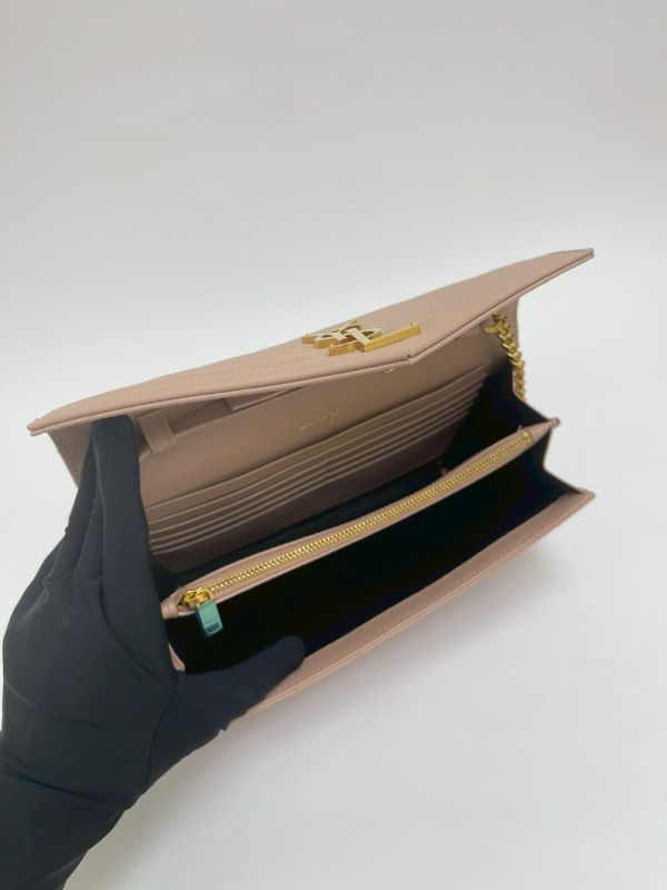 【9成新】YSL WOC 魚子醬鍊包 22.5CM 