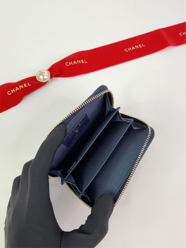 【未使用閒置品】CHANEL 19 拉鍊零錢包 