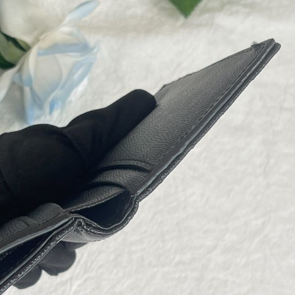 【12期0利率】YSL  魚子醬三折短夾 【9成新】 