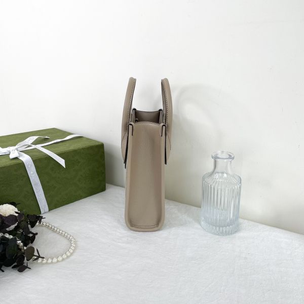 【12期0利率】Gucci 迷你琴譜包 奶茶色【95成新】 