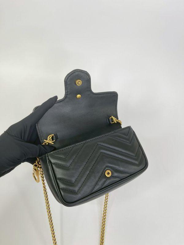 【9成新】GUCCI Marmont 迷你肩背包 