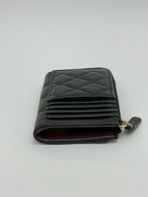 【全新品】CHANEL 經典L型拉鍊卡片夾 