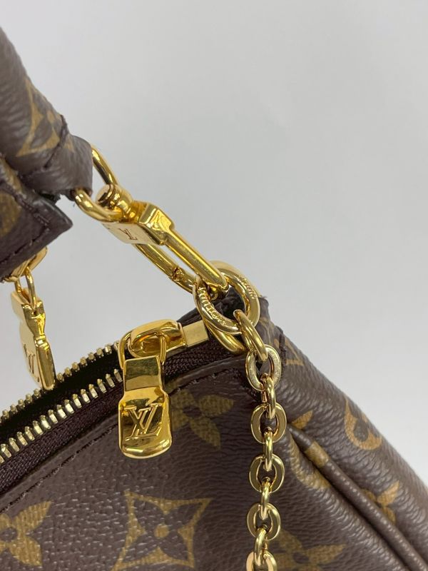 【95成新】LV 五合一麻將包 粉色 