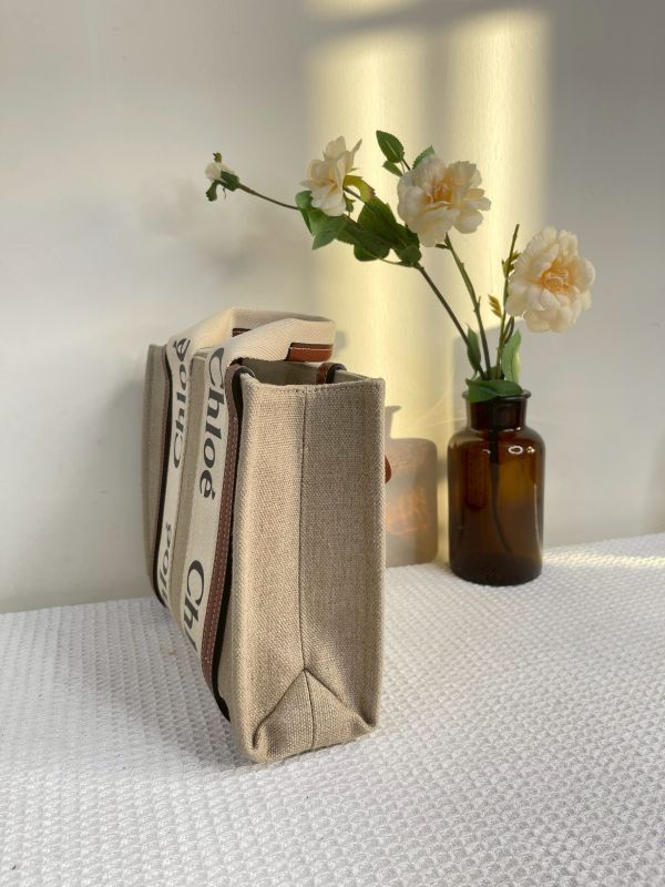 【分期0利率】CHLOE WOODY SMALL 經典棕【9成新】 