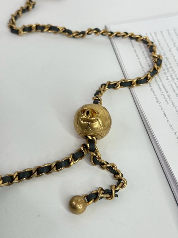 【未使用閒置品】CHANEL 23K 金球 CF20 