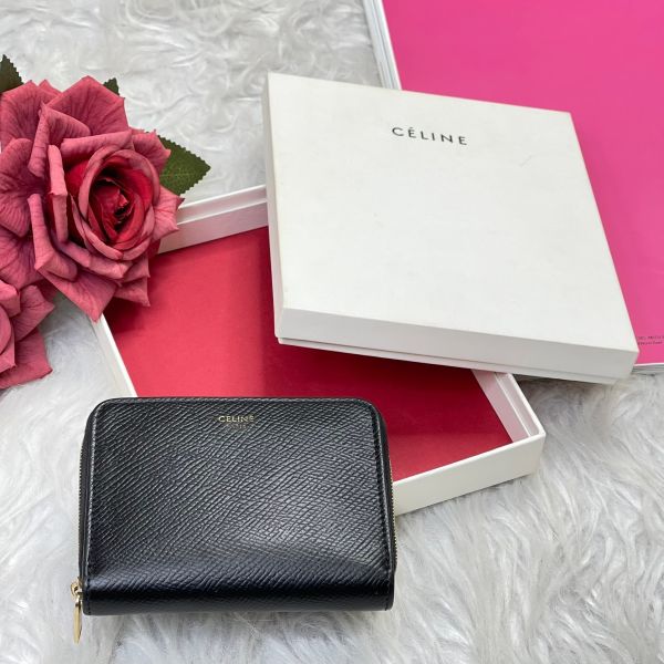 【12期0利率】CELINE 拉鍊零錢包【85成新】 