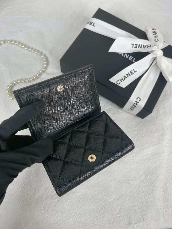 【分期0利率】CHANEL 23S 迷你雙層三折短夾【全新品】 