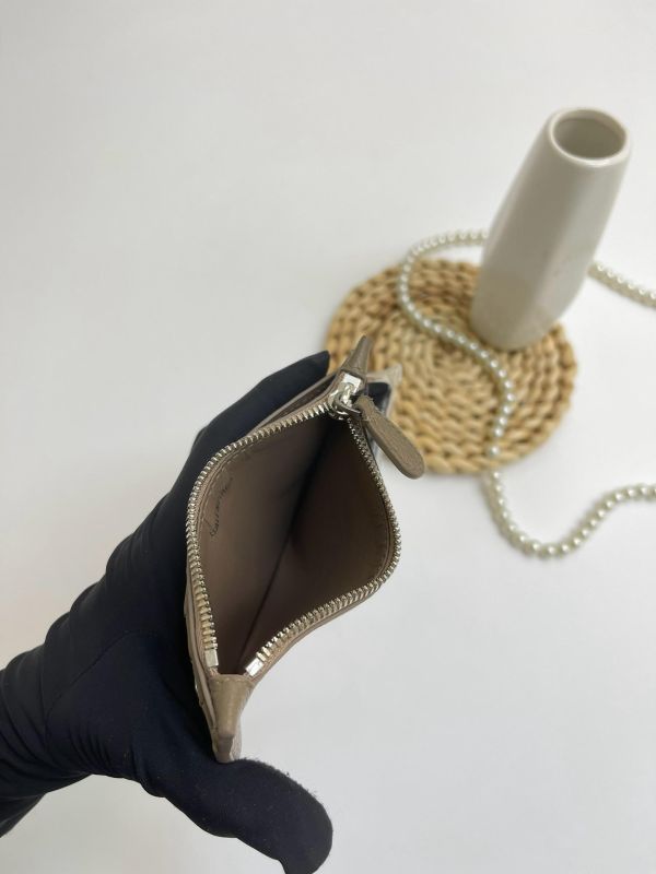 【未使用閒置品】BALENCIAGA 一字拉鍊零錢卡包 