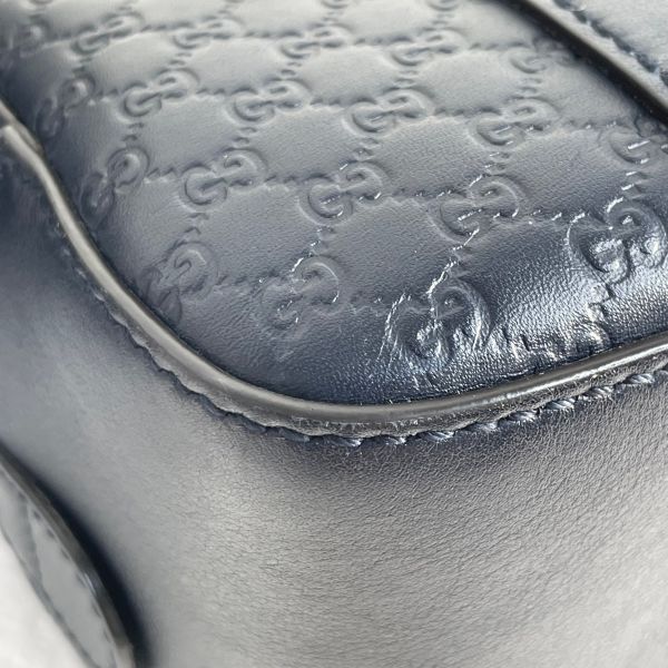 【12期0利率】GUCCI Guccissima小LOGO牛皮兩用保齡球包【九成新】 