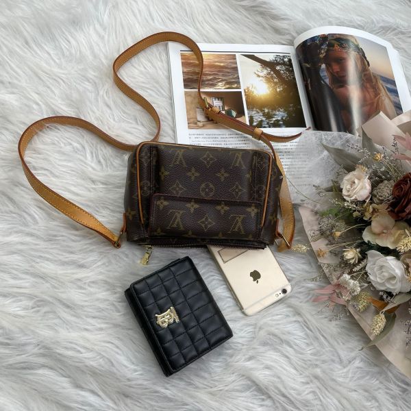 【12期0利率】LV老花豆腐包【85 成新】 