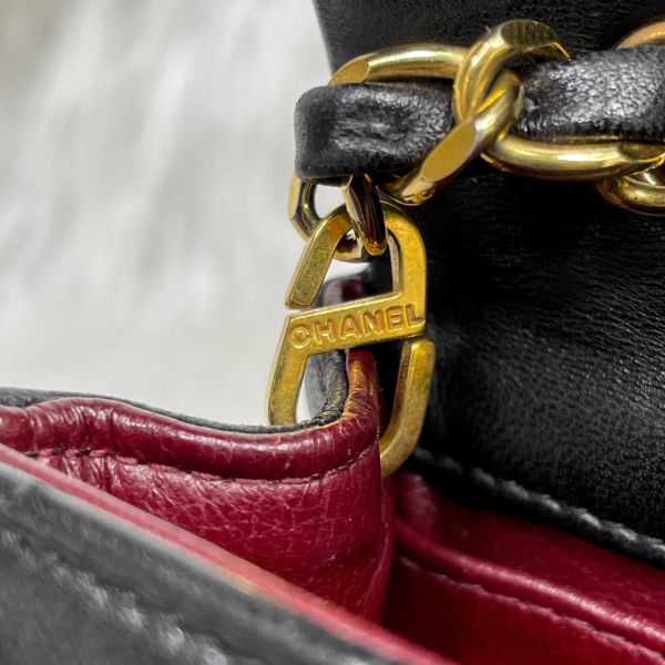 【12期0利率】Chanel VTG  Mini 書包釦口蓋包 19cm【9成新】 