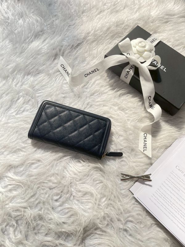 【分期0利率】CHANEL VANITY 拉鍊中夾【9成新】 