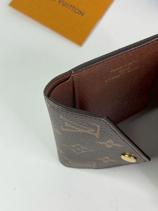 【分期0利率】 LV VICTORINE 老花三折短夾【95成新】